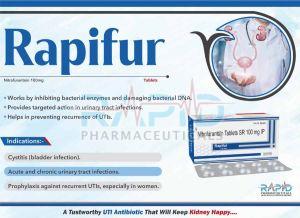 Rapifur Nitrofurantoin Tablet