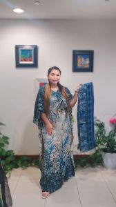 Ladies Printed Kaftan