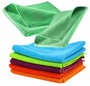 9x9 Inch Lint Free Micofiber Clean Cloth
