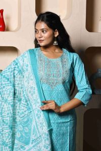 Aafreen Sky Suit Set