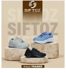 Mens Cushioned Mesh Trainer Sneakers