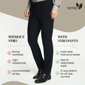 Mens Pleated Pants