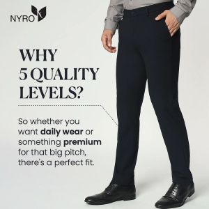 Mens Pleated Pants