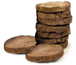 9 Inch Cow Dung Cake