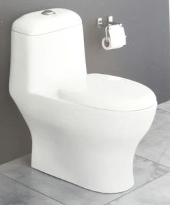 Ceramic Floor Mounted One Piece Toilet
