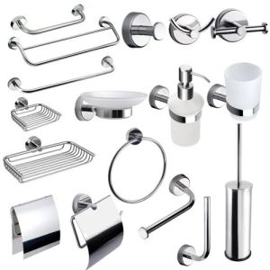 Stainless Steel Bathroom Accessories Set