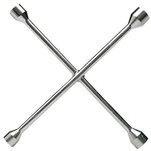 Cross Wheel Carbon Steel Spanner