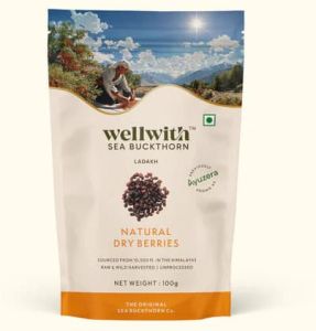 Wellwith Sea Buckthorn Dry Berry 100gm