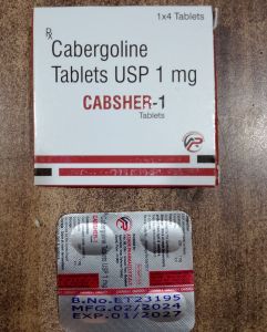 1mg Cabsher Cabergoline Tablet