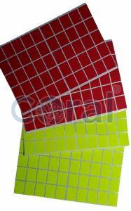 1x0.75 Inch Coral Label Sticker Sheet