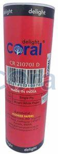 210x70 1 Ply Coral Paper Billing Roll