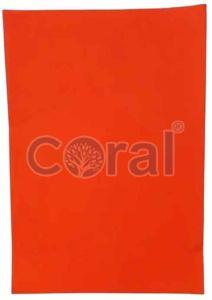 Coral A4 Multiple Purpose Self Adhesive Florescent Label