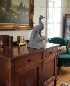 Decorative Peacock Sculptures