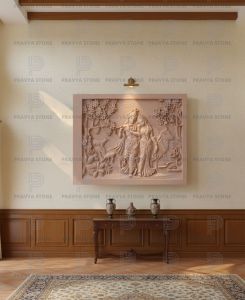 Hindu God Wall Sculpture Wall Panel