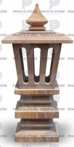 Outdoor Pathway Stone Lamp