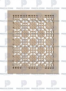 Privacy Screen Stone Jali