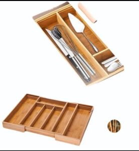 Wooden Cutlery Tray