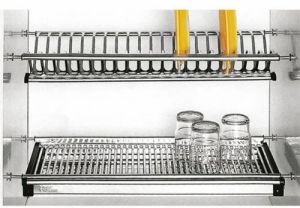 Stainless Steel 3 Tier Dish Rack