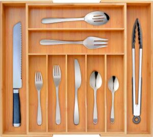 Wooden Cutlery Tray