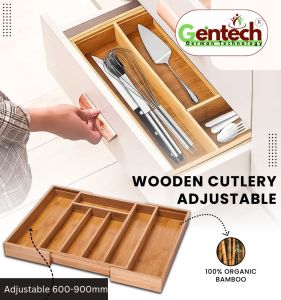 Wooden Cutlery Tray