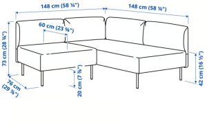 Modular Corner Sofa Set