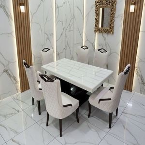 Transitional Quilted Dining Chair