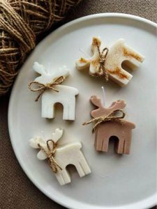 Christmas Reindeer Candle