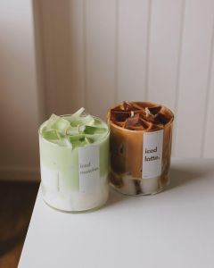 Cold Coffee &AMP; Matcha Latte Candle