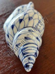 Ceramic Conch Shell Shankh