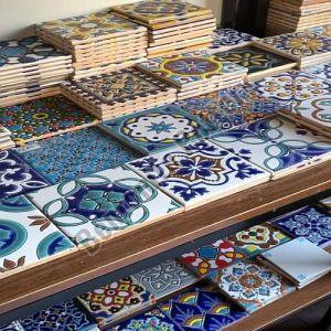 Multicolor Ceramic Floor Tiles