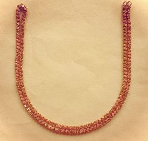 Men Long Copper Chain Necklace