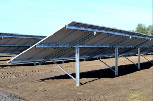 Ground Mounted Solar Panel Structure