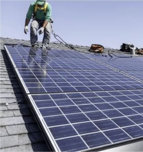 Industrial Tin Shed Solar Plant Installation Service