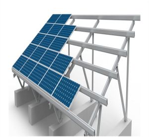 MS Solar Panel Mounting Structure