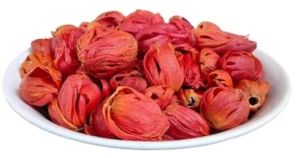 Red Nutmeg Mace Flower