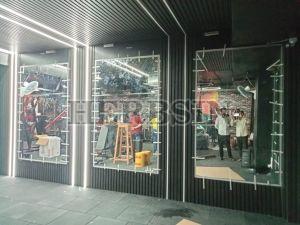 Frameless Gym Wall Mirror