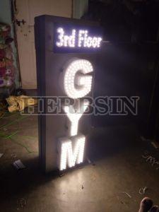 LED Acrylic Gym Sign Board