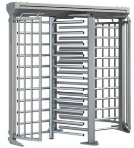 Robust Mild Steel Full Height Turnstile