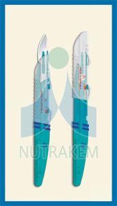 Stainless Steel Ribbel Safety Scalpel