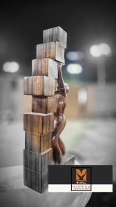 Willpower Wooden Statue for Home Decor