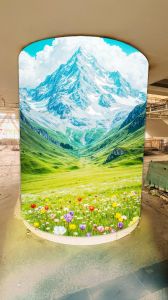 PVC 3D Beach Stretch Ceilings