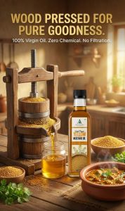 Wood Pressed Yellow Mustard Oil