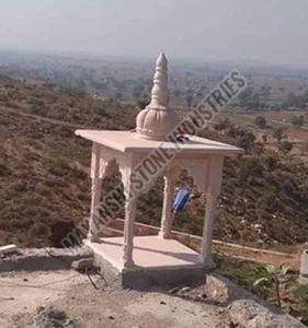 Pink Sandstone Majestic Temple Mandir