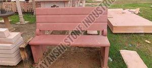 Granite Stone Garden Bench