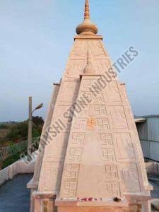 Pink Sandstone Royal Indian Mandir
