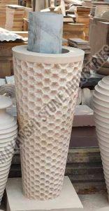 Sandstone Garden Flower Pot