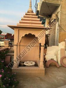 Traditional Indian Sandstone Courtyard Gazebo