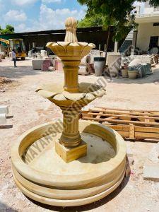 9 Feet Sandstone Fountain
