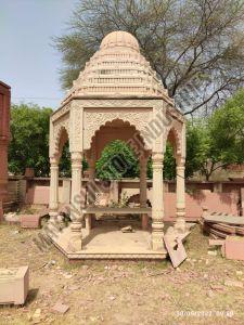 Hand Carved Sandstone Royal Gazebo