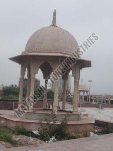 Hand Carved Sandstone Royal Gazebo